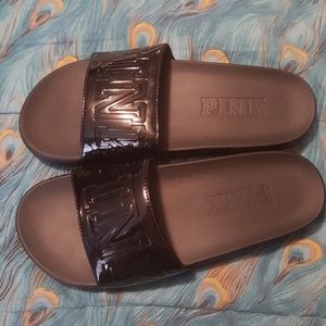 Pink Victoria secret flops